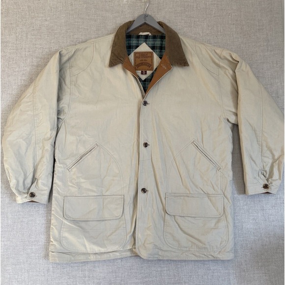 Other - Urban Equipment Country Yellowstone Chore Jacket Beige Canvas Flannel Men's XL